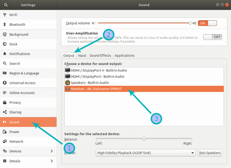 Ubuntu нет звука bluetooth