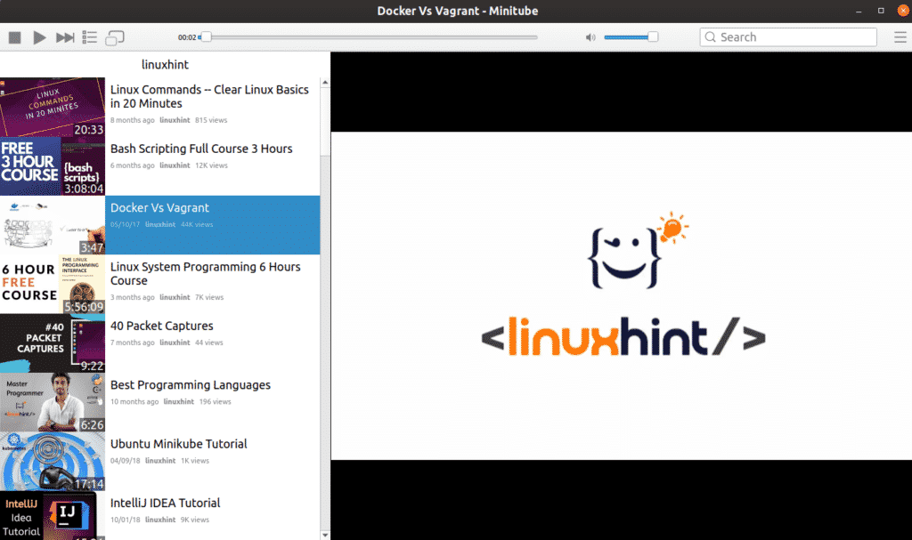 Opensofty Linux向けの最高のyoutubeアプリ