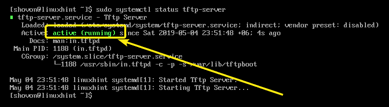 Centos 7 tftp сбой запроса на подключение