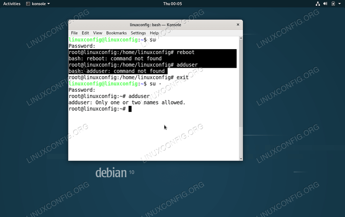 Goto Linux Com コマンドが見つかりません Debian Gnu Linuxの Sbinへのパスがありません