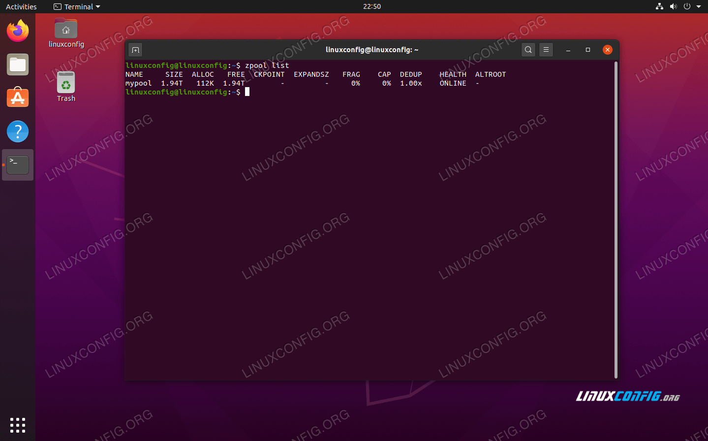 Goto Linux Com Ubuntu 04でのzfsの構成