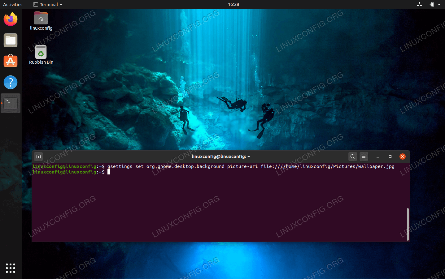 Goto Linux Com 使用命令行在ubuntu 04上设置墙纸